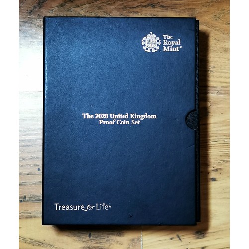 476 - 2020 United Kingdom Proof Coin Set. Boxed with COA.