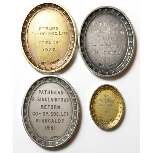 498 - Scottish interest: Confectioners Bakers and Allied Trade Exhibiton, London. Gold and silver medals b... 