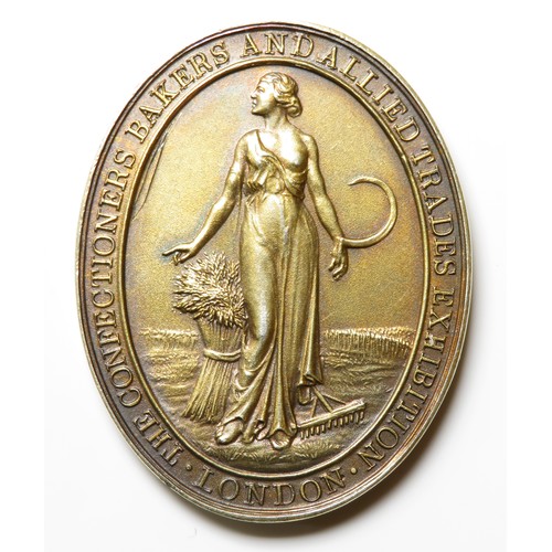 498 - Scottish interest: Confectioners Bakers and Allied Trade Exhibiton, London. Gold and silver medals b... 