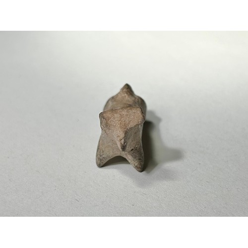 1 - Ancient Israel-Philistia pottery amulet in the form of a bull, representing 