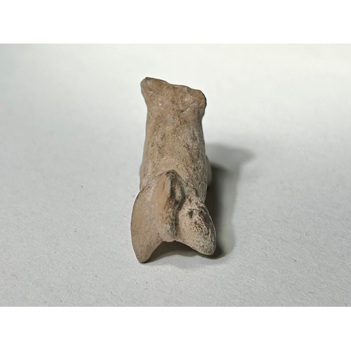 1 - Ancient Israel-Philistia pottery amulet in the form of a bull, representing 