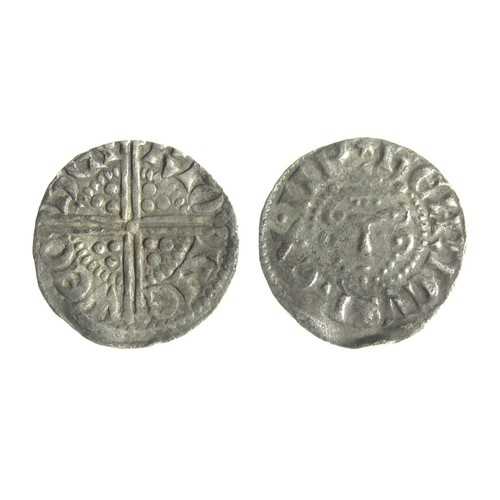 212 - Henry III Penny. Phase II, 1248-50. Provincial. Newcastle mint, class 3ab. Silver, 1.28g. 17.66mm. C... 