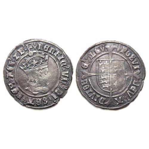 278 - Henry VII Groat. Circa 1485-1509. Profile Issue. Mint mark pheon, 1505-9. Silver, 28mm, 2.94g. Crown... 