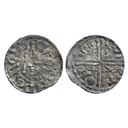 254 - Alexander III Penny. First Coinage, 1250-1280 AD. Berwick. Silver, 19mm, 1.49g. Crowned bust left wi... 