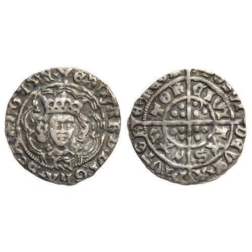 248 - Edward IV halfgroat, Light Coinage, 1464-70. Canterbury, Archbishop Bourchier. Silver, 20mm, 1.63g. ... 