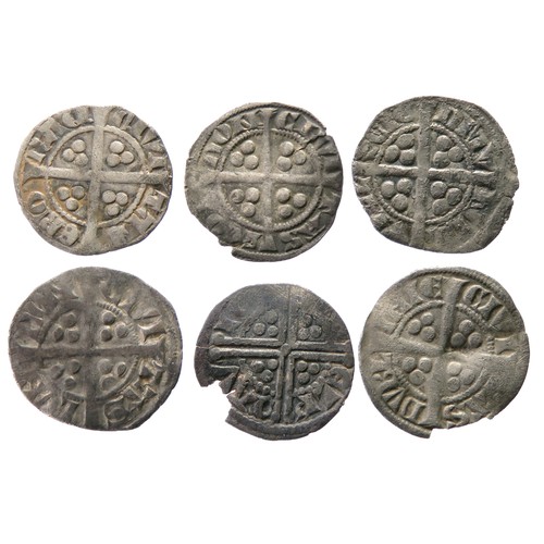 229 - English and Irish Penny Group (6). Circa 12th-14th century AD. To include coins from the reigns of, ... 