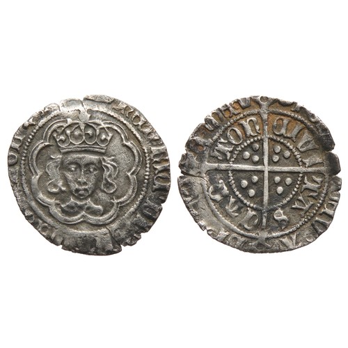 277 - Henry VII Halfgroat. 1485-1509 AD. Canterbury. Silver, 19mm, 1.33g. Crowned facing bust, HENRIC DI G... 