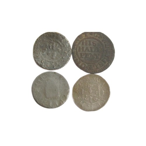 405 - 17th Century Trade Tokens (4). Kent issues to include, a Ramsgate halfpenny by Henry Noldred, Tobacc... 