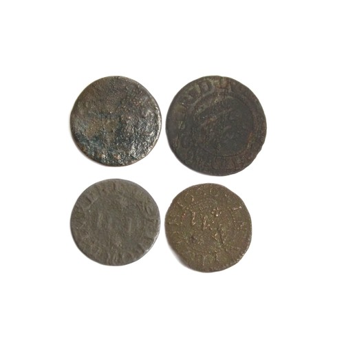 405 - 17th Century Trade Tokens (4). Kent issues to include, a Ramsgate halfpenny by Henry Noldred, Tobacc... 