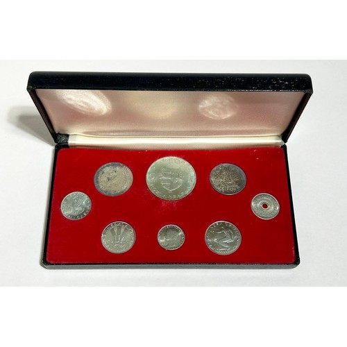 401 - Collection of World Proof Coin Sets (8). To include, Isle of Lundy 1925-1965 x2, Gardiners Island 19... 