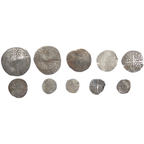 260 - Group of Hammered Silver Coins (9). Circa 13th-17th century AD. To include coins from the reigns of,... 