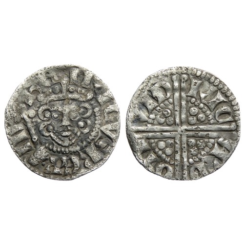 227 - Henry III Penny. Long cross coinage, 1247-1279 AD. London. Class Vb2. Crowned facing bust with scept... 