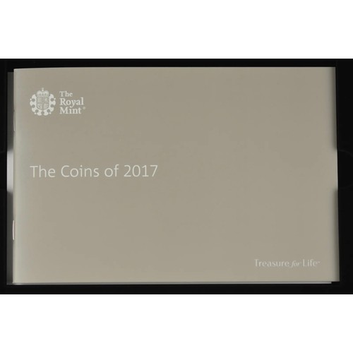 444 - Royal Mint, Britain. 2017 Premium Proof Silver Set. The first to include the new 12-sided £1 coin. T... 