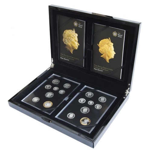 446 - Royal Mint. UK 2015 Silver Proof Coin Set.Released to celebrate the launch of the fifth (and final) ... 