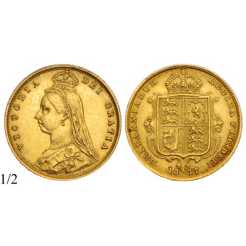 365 - Victoria 1887 11 Coin Golden Jubilee Set. An eleven-coin specimen set from Queen Victoria’s Go... 