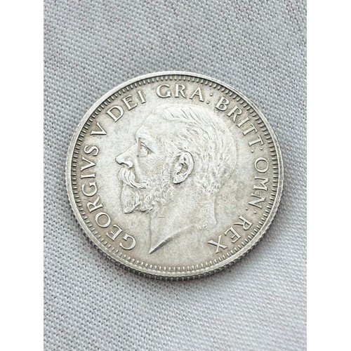 394 - George V 1927 New Coinage Proof Coin Set. Wreath type Crown to threepence. In original box. Ref: S.P... 