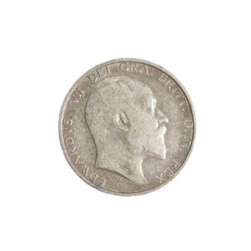 388 - Edward VII 1905 Silver Shilling. 5.63g. 23.5mm. ESC 1414, Bull 3591. The key date in the series.