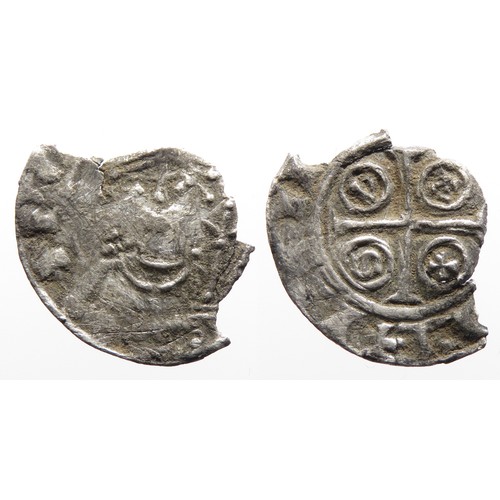 218 - William I Penny. Paxs type, 1083-1086 AD. Crowned facing bust with sceptre. R. cross pattee, in each... 