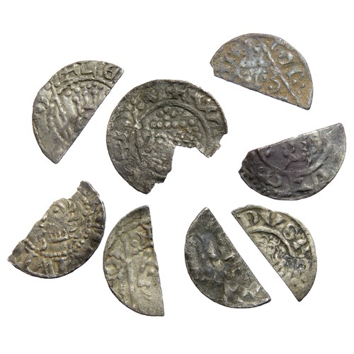 267 - Medieval Scottish and Irish hammered silver coins.