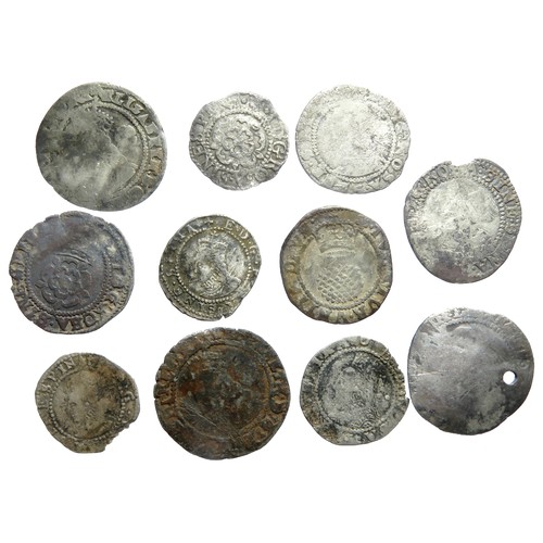 321 - Tudor and Stuart hammered silver coin group (11).