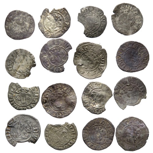 257 - Medieval silver penny group.