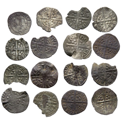 257 - Medieval silver penny group.