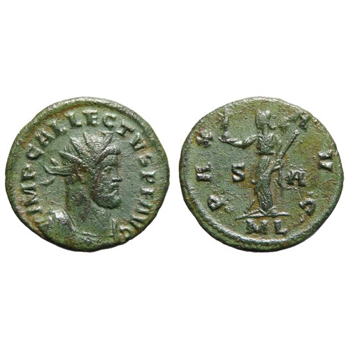 231 - Allectus Antoninianus. London, 294-5 AD. 3.56g 22mm. Radiate bust right, IMP C ALLECTVS P F AVG. R. ... 