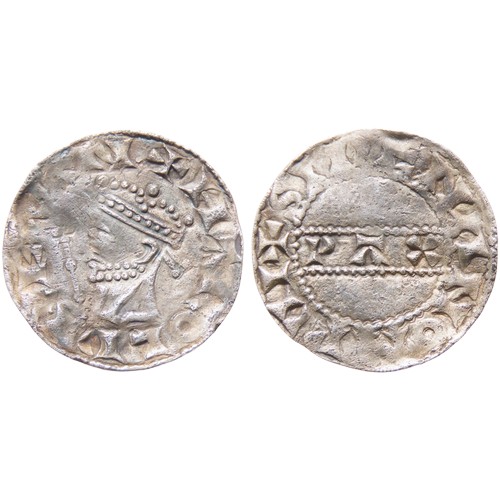 268 - Rare: Harold II Penny. 6 January -14 October 1066 AD. Warham mint. Crowned bust left with sceptre, +... 