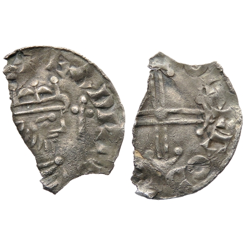 266 - Edward the Confessor Penny. Hammer cross type, 1059-62 AD. Crowned bust right with sceptre, +EADPA [... 