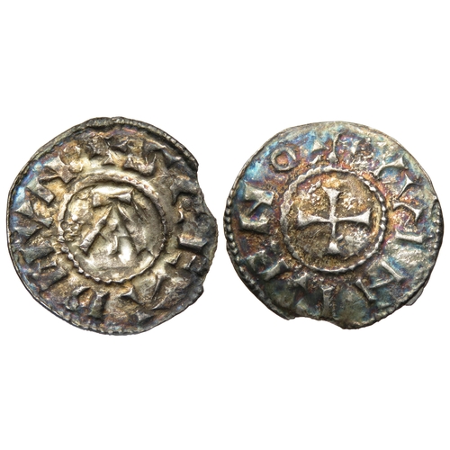 257 - Viking St Edmund penny. Danish East Anglia, circa 885-915 AD. +SC EADMVN, A in centre. R. +AVNNRE NO... 