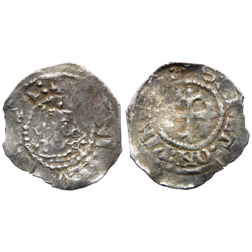 270 - Henry I Penny, 1100-1135 AD. Type 10. Winchester mint. Crowned facing bust, +HENRICVS REX A. R. Cros... 