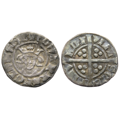 297 - Edward II Penny. 1307-27 AD. Bury St Edmunds mint. Crowned facinhg bust, +EDWAR ANGL DNS HYB. R. Cro... 