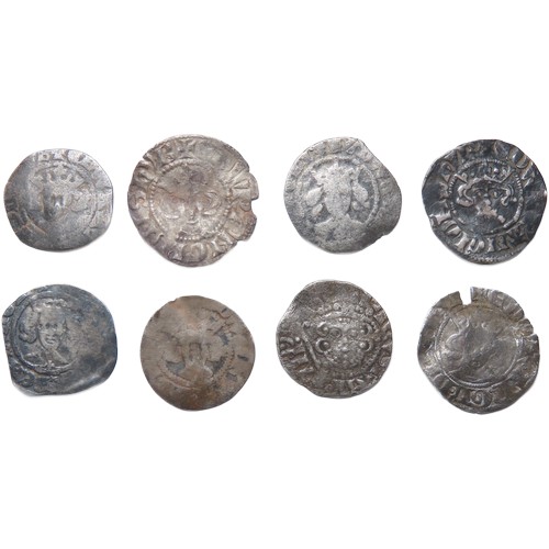 318 - Medieval Coin group (8). Circa 13th-14th century. To include, a penny of Henry III, moneyer Gilbert ... 