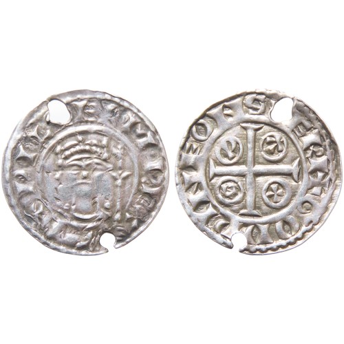 269 - William I Penny. 1066-1087. Salisbury mint. PAXS type. Crowned facing bust with sceptre, +PILLELM RE... 