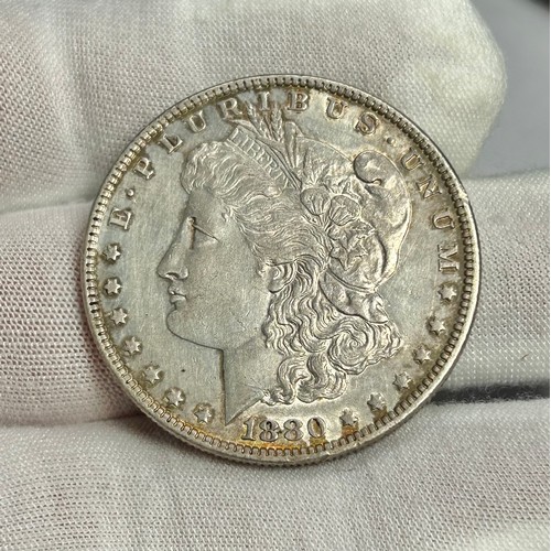 65 - United States: Morgan Dollar 1880, New Oreans mint. Silver, 26.85g. 38mm.