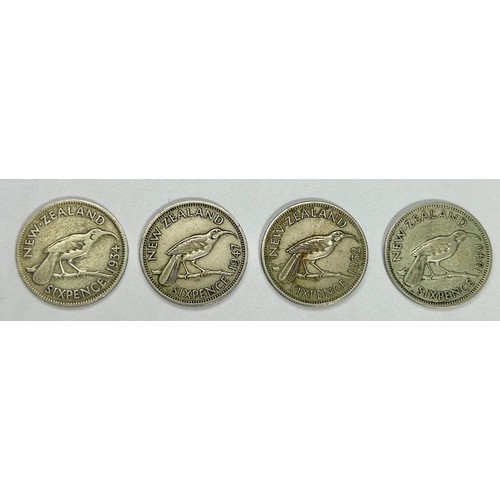 83 - New Zealand: Large coin collection, 1930's-1080's. Various denominations, including commemorative do... 