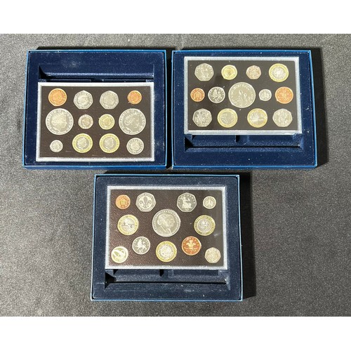 49 - Royal Mint: United Kingdom Proof year sets (3). To include, 2005, 2006 and 2007 sets, all boxed with... 