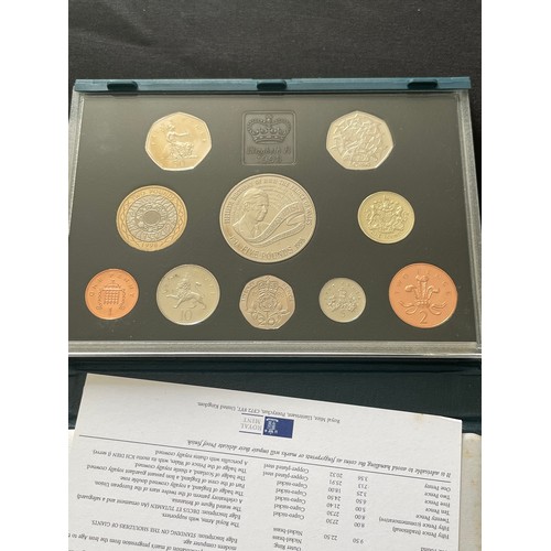 53 - Royal Mint: United Kingdom Proof year sets (3). To include, 1994, 1997 and 1998 sets.