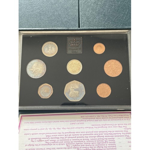 56 - Royal Mint: United Kingdom Proof year sets (3). To include, 1983, 1984 and 1987 sets.