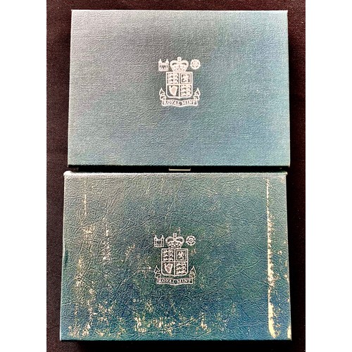 57 - Royal Mint: United Kingdom Proof year sets (2). To include, 1985 and 1986 sets.