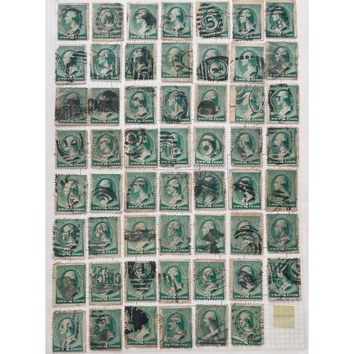 180 - Large Collection of USA Postal stamps. An extensive collection 19th-21st century, housed in 7 large ... 