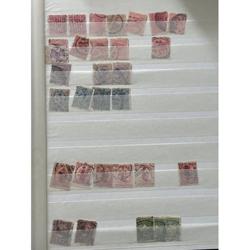 181 - World Stamps: 11 large folders of stamps from various countries, 19th-21st century. To include, Nort... 