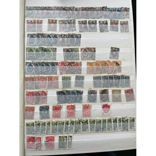 182 - World Stamps: 12 large folders of stamps from various countries, 19th-21st century. To include, Cana... 