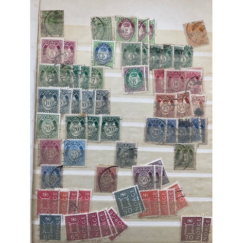 184 - Large collection of world stamps and covers. 19th-21st century. 7 large folders and oddments to incl... 