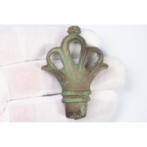 37 - Large Roman Key Handle. Circa 2nd century AD. An openwork Trilobate type. The bow is in the shape of... 