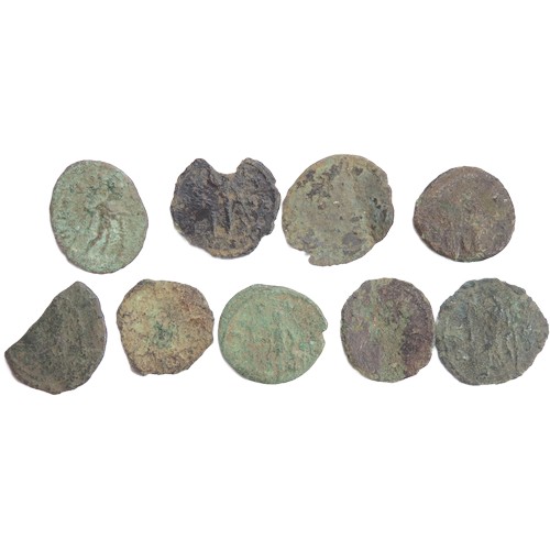 287 - Carausius Antoninianus (11). Circa 3rd century AD. A collection of low grade coins. Copper-alloy, 1.... 