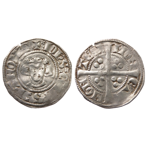 399 - John of Avesnes Sterling penny, 1280-1304 AD. Count of Hainault, imitating English Edwardian types. ... 