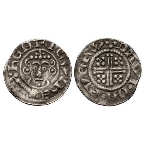 333 - John penny. 1199-1216 AD. York, class 5a2.  Crowned facing bust with sceptre, +HENRICVS REX. R. Smal... 