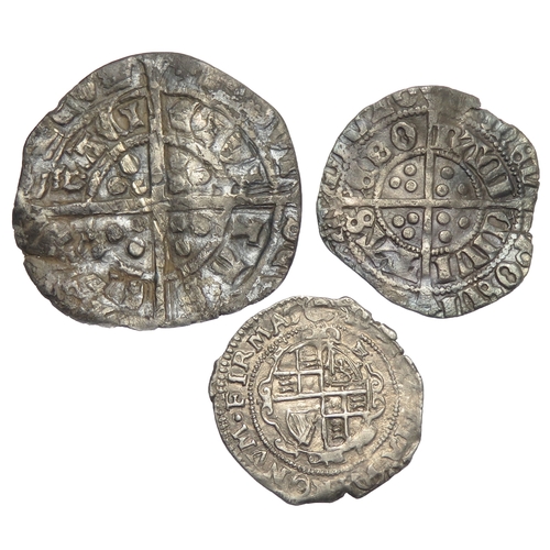 393 - Hammered coin group. Largest 24mm.