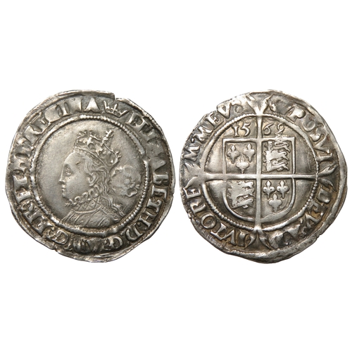 426 - Elizabeth I sixpence. Third & fourth issue, 1561-77 AD. Silver, 26mm. 2.98g. Crowned bust left, ... 